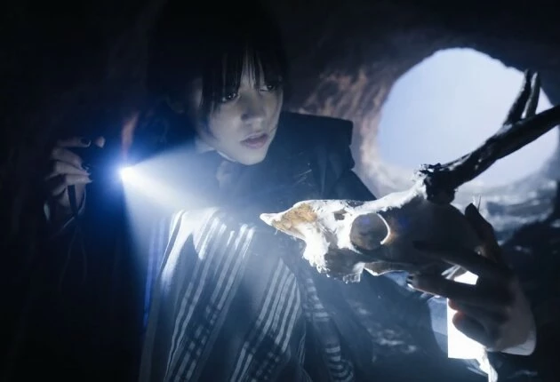 Картинка из 1 сезона сериала Уэнсдей