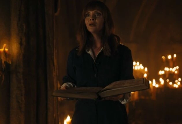 Картинка из 1 сезона сериала Уэнсдей