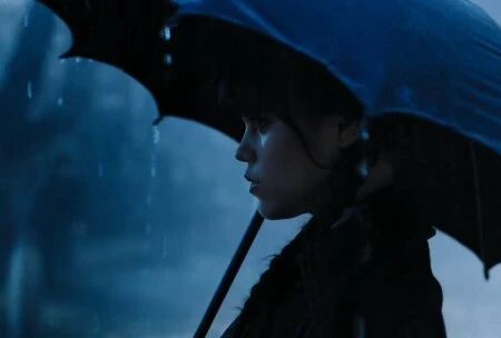 Кадр из сериала Уэнсдей 2022-2025