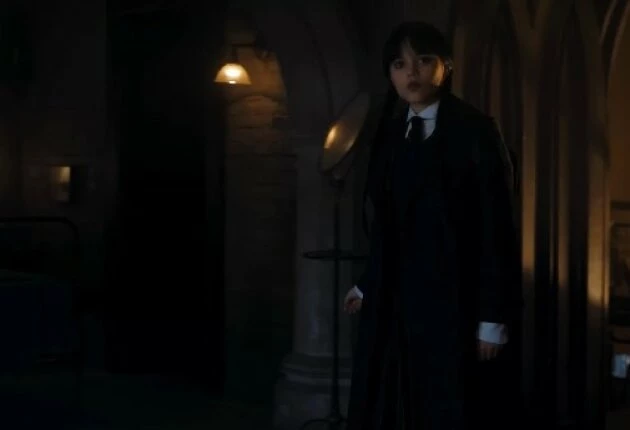 Картинка из 2 сезона сериала Уэнсдей