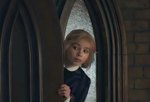 Картинка из 2 сезона сериала Уэнсдей